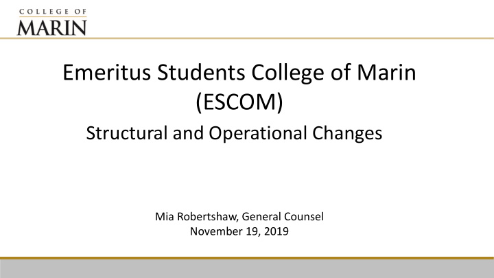 emeritus students college of marin escom