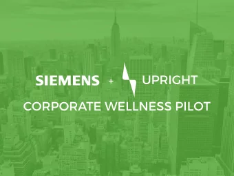 CORPORATE WELLNESS PILOT  CORPORATE WELLNESS PILOT  + SIEMENS , A MULTINATIONAL ELECTRONICS AND