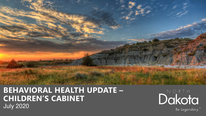 behavioral health update children s cabinet