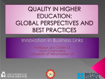 OUT  L  INE  1)Junive r  sity  2)Qua lific a tio ns  3)I  nno va tio n in a ppo intme nts  A physic