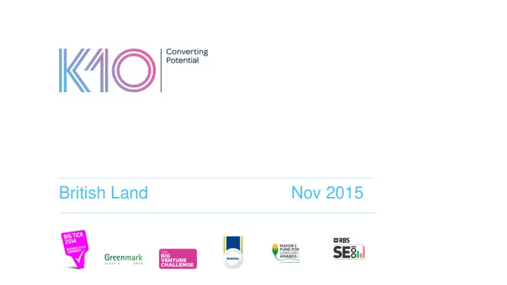 nov 2015 british land skills gaps apprenticeships in