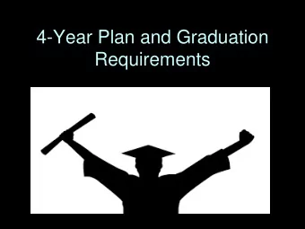 4-Year Plan and Graduation  Requirements  Counseling Center Kari Russell  Students with last