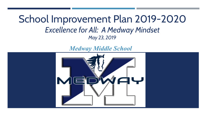school improvement plan 2019 2020