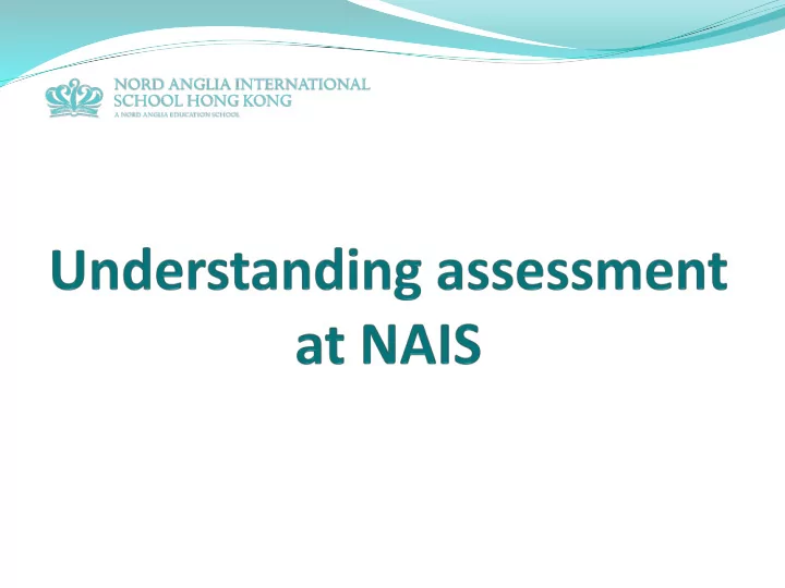 how often do we assess our pupils