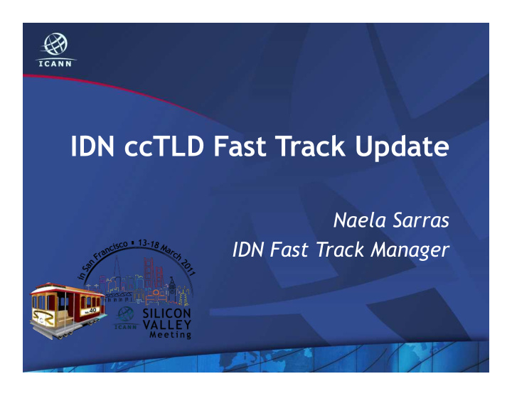 idn cctld fast track update