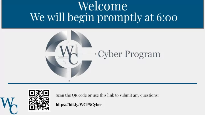 welcome