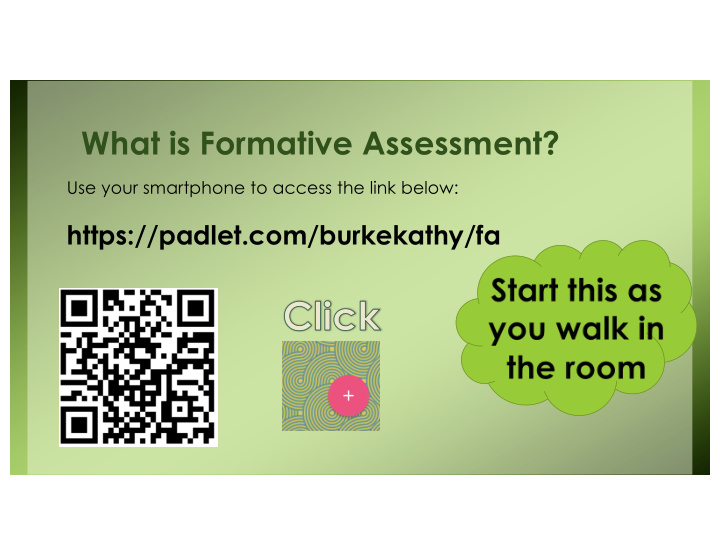 what is formative assessment