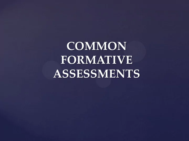 common formative assessments think pair share why do we