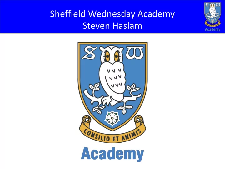 sheffield wednesday academy