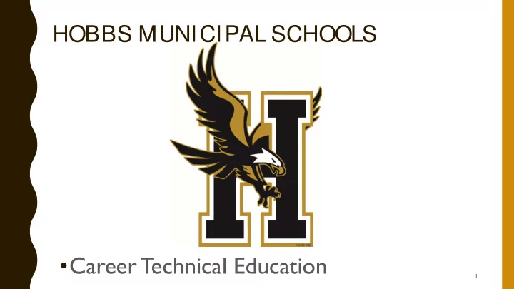 career technical education