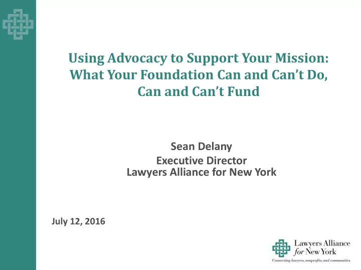 can and can t fund
