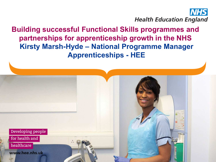 building successful functional skills programmes and