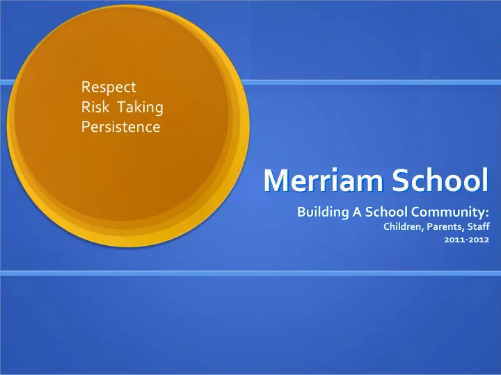 merriam school merriam school