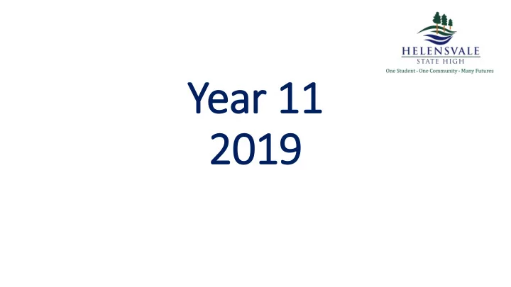year 11 2019 2019 our responsibility