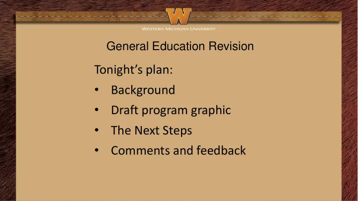 comments and feedback