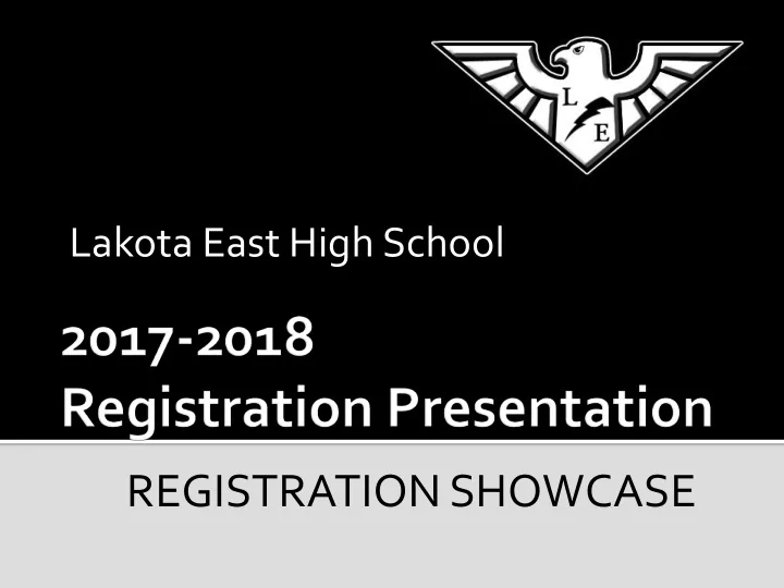 registration showcase