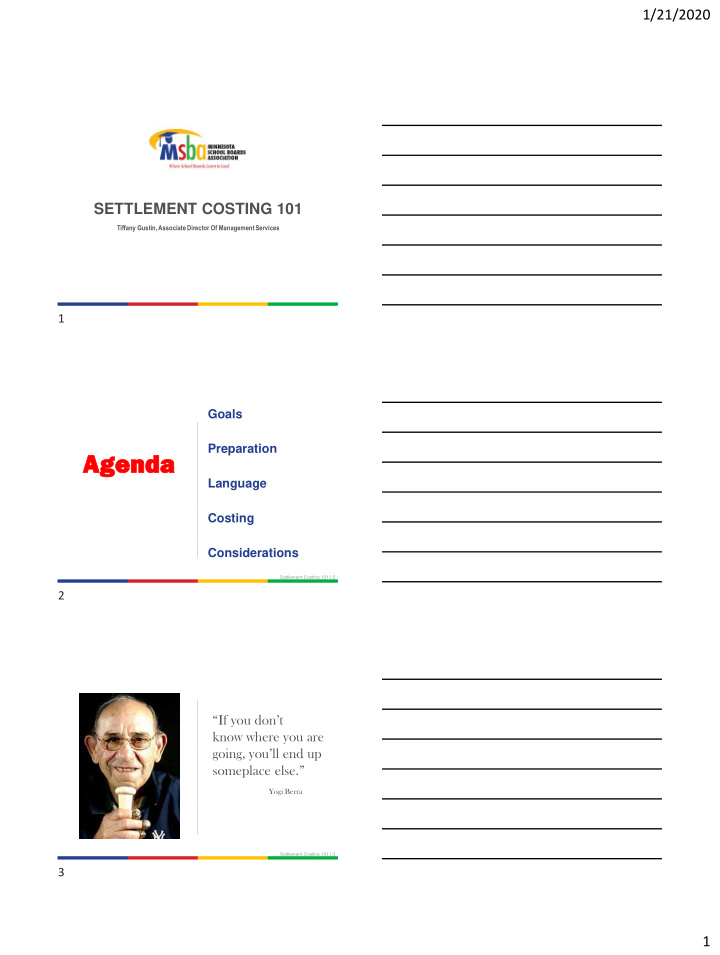 agenda da