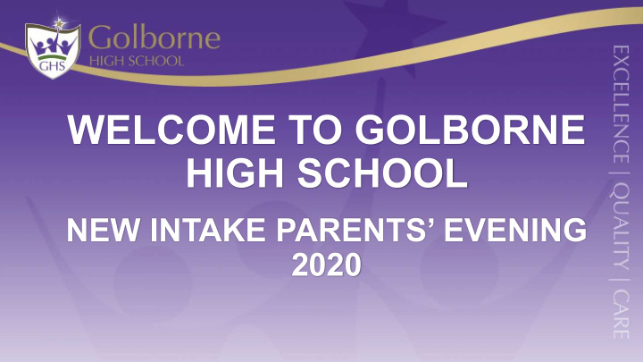 welcome to golborne high school