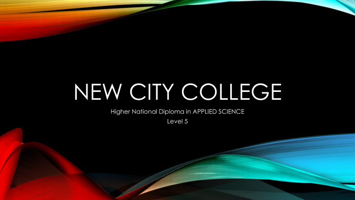 new city college