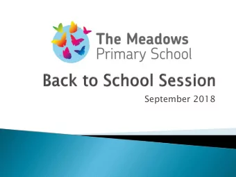 September 2018  We will be welcoming a new staff member,  Mrs Hamlen, to Year 1 in October when