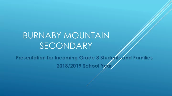 burnaby mountain