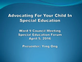 Alternate slide titles:  Make a fresh start    You cant give advocating 100% of your energy