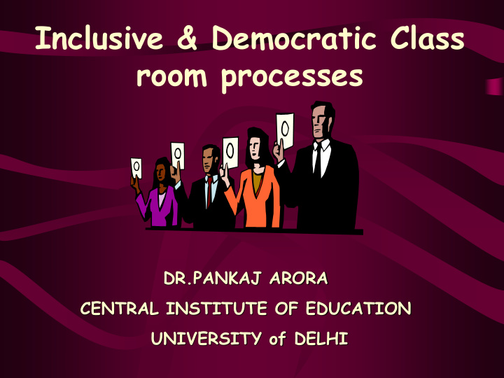 inclusive democratic class