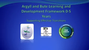 Ho  How Go  Good  od is our E  ELC? QI 2.6 - Transitions  Transition and Effective Communication