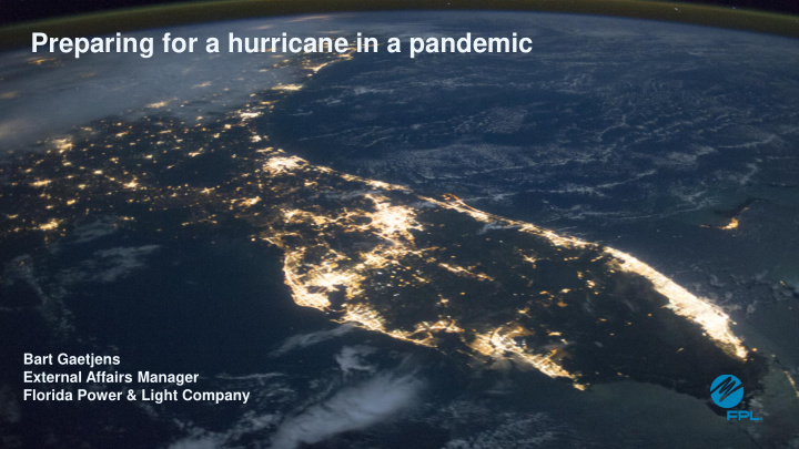 preparing for a hurricane in a pandemic