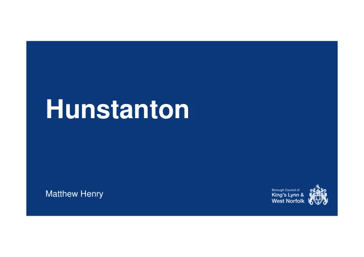 hunstanton