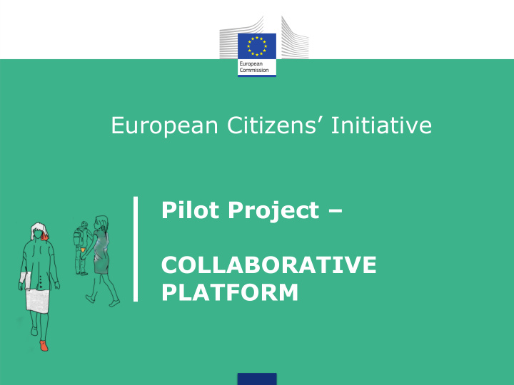 pilot project collaborative platform european citizens