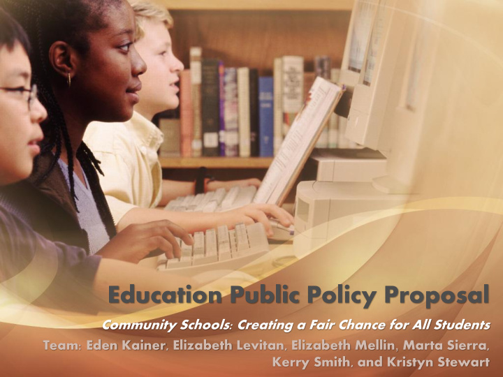 education public policy proposal