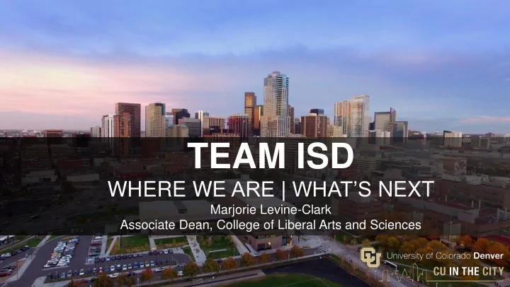team isd
