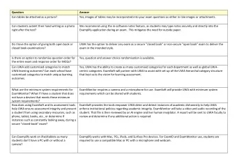 Question  Answer  Can tables be attached as a picture?  Yes, images of tables may be incorporated