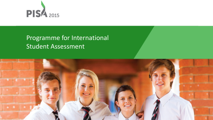 programme for international student assessment
