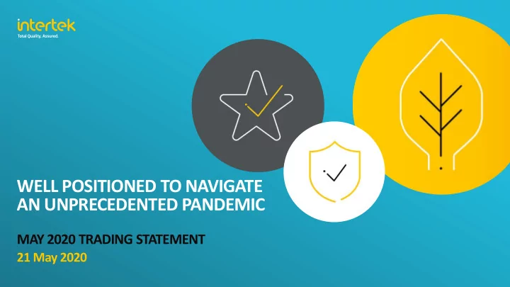an unprecedented pandemic