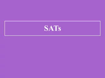 SATs  Assessment and Reporting  As of 2014, the old national curriculum levels (e.g. level
