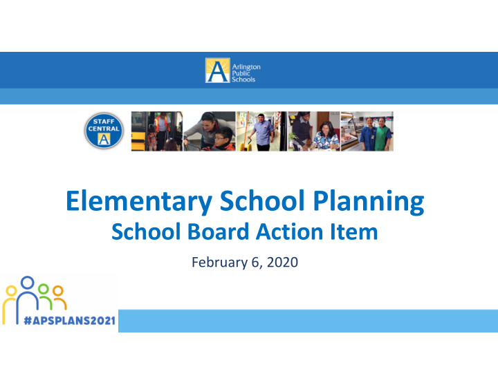 elementary school planning