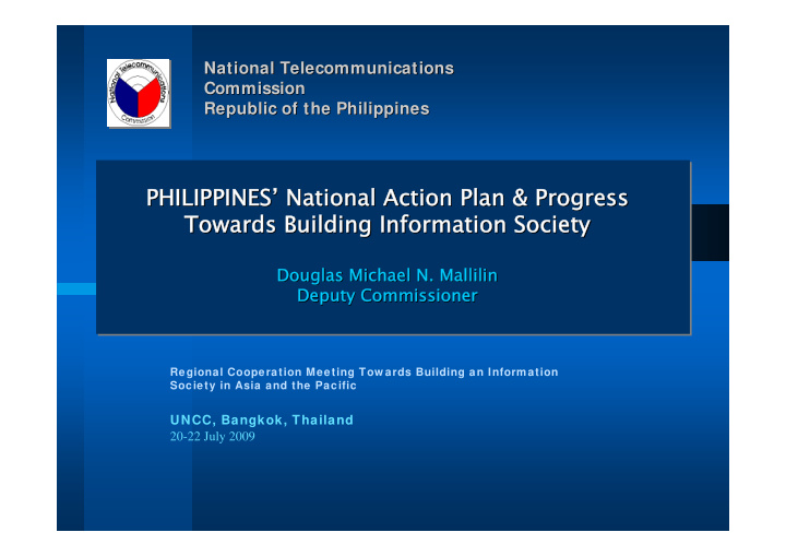 philippines philippines national action plan progress