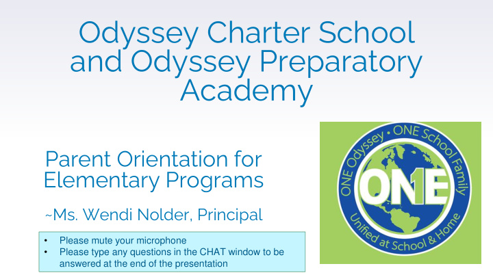 odyssey charter school and odyssey preparatory