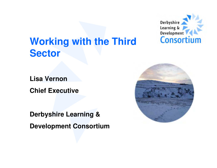 working with the third sector