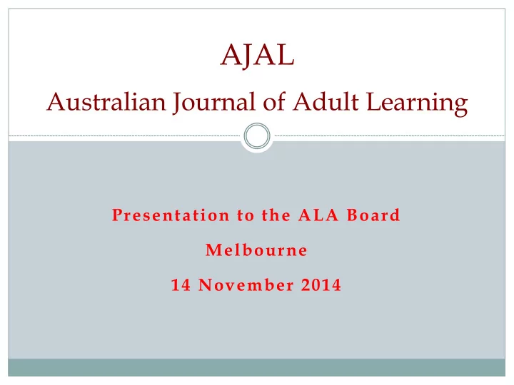 ajal