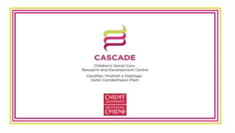 A childs perspective  Good Practic  ice Event  Supportin  ing Lo  Looked aft  fter Child