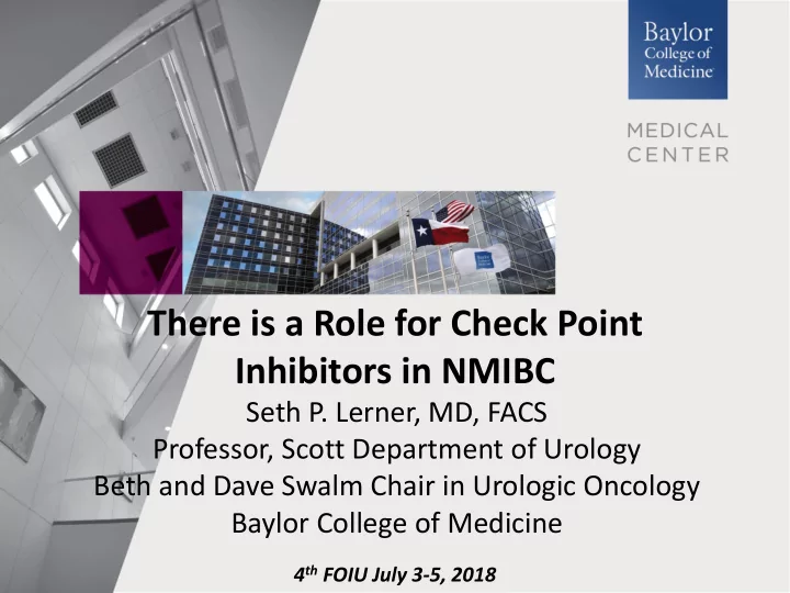 inhibitors in nmibc