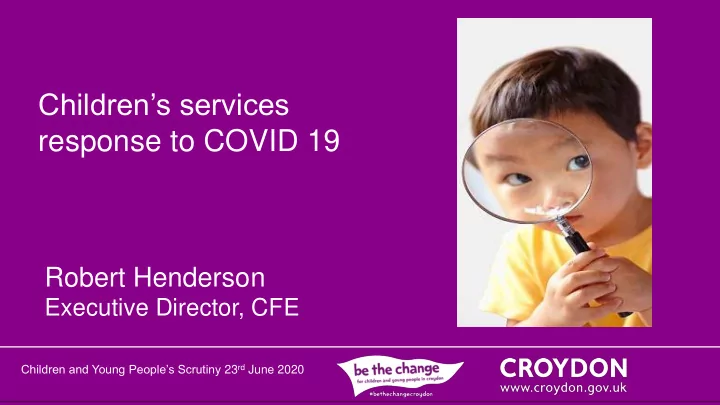 response to covid 19