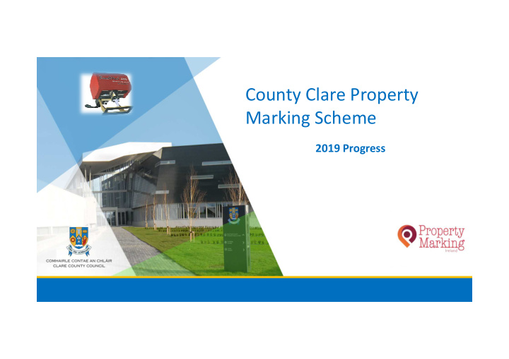 county clare property marking scheme