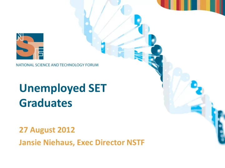 unemployed set graduates