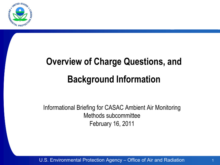 overview of charge questions and