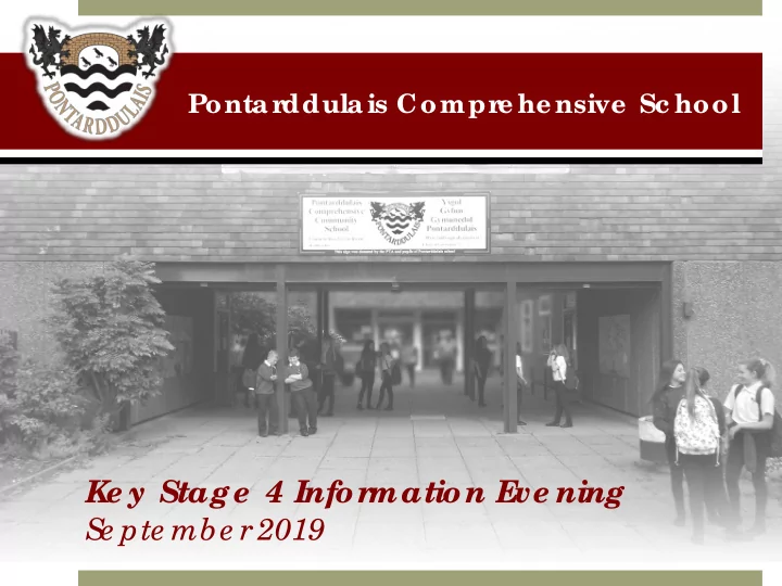 ke y stage 4 infor mation e ve ning
