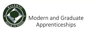 Apprenticeships  Modern Apprenticeships  Tackling Scotlands skills gap  Modern